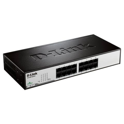 16 Port 10/100Mbps Desktop Switch - Foto 1
